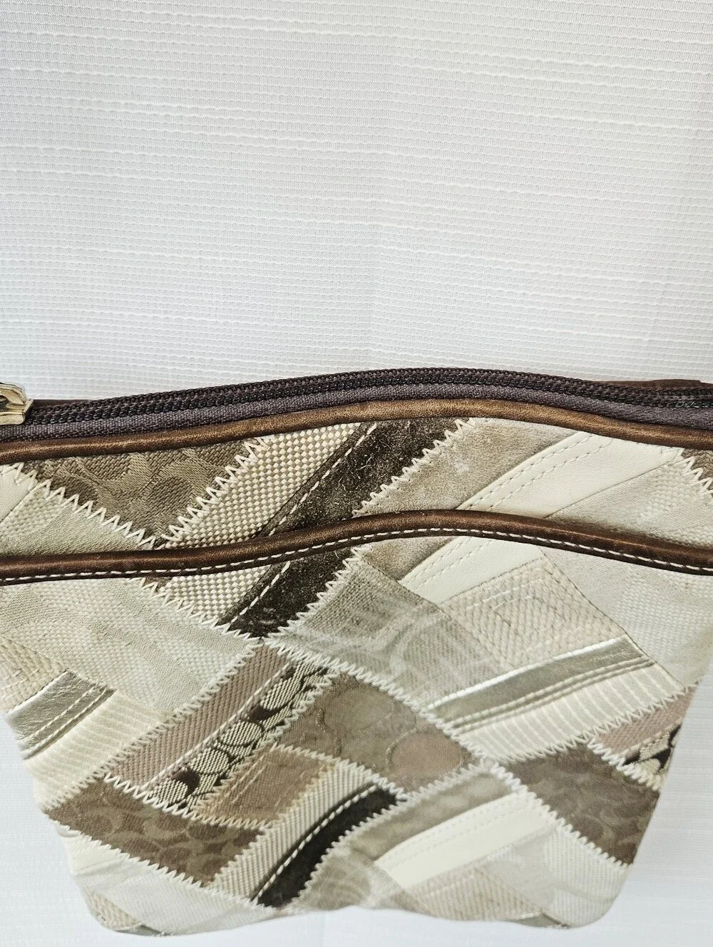 Vintage Coach Y2K Patchwork Crossbody